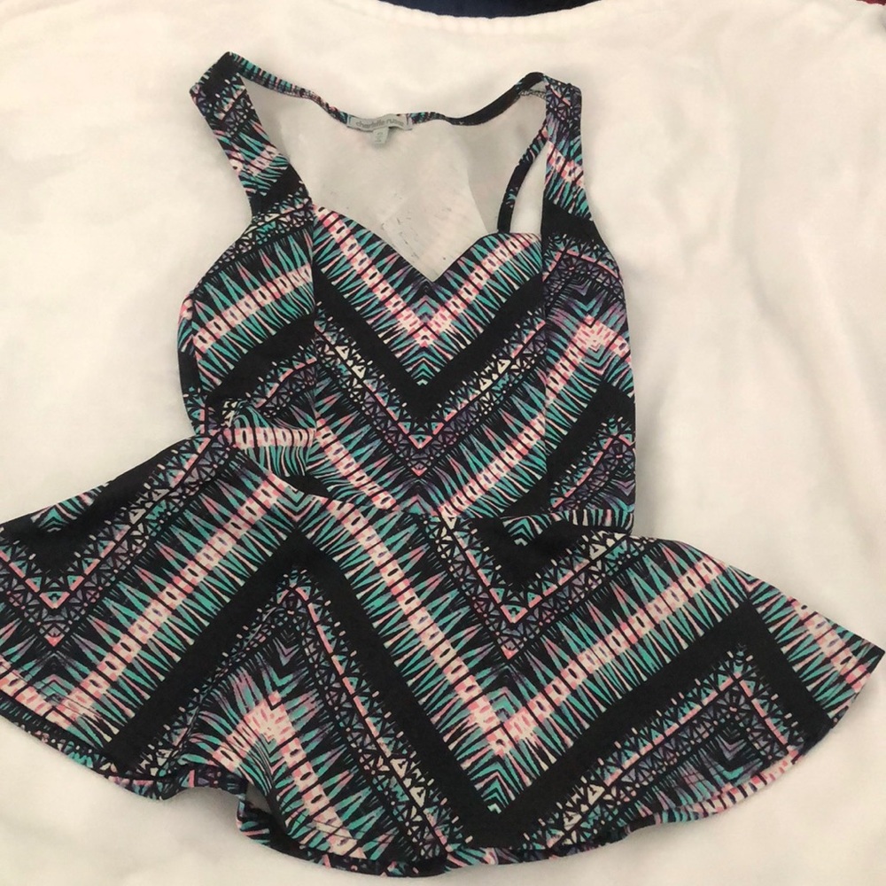 Charlotte Russe Peplum Top